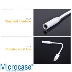 Microcase Type-C Kulaklık Dönüştürücü 3.5 mm jack Adaptör