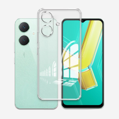 Microcase Realme C61 ile Uyumlu Slim Serisi Soft TPU Silikon Kılıf - Şeffaf AL3324