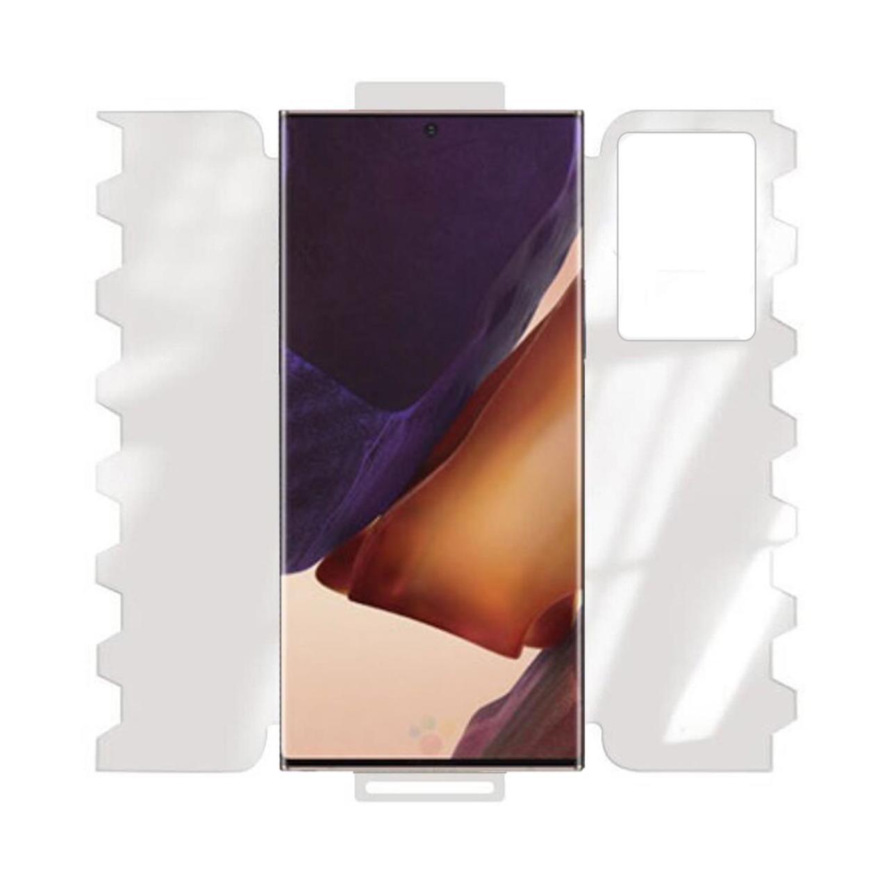 Microcase Samsung Galaxy Note 20 Ultra Ön Arka Yan Koruma Full Body Film FL360