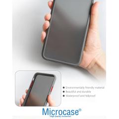 Microcase Samsung Galaxy A03s London Seri Sert Kılıf -Buzlu Siyah