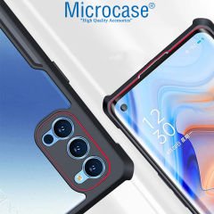 Microcase Oppo Reno 5 Pro 5G Airbag Serisi Darbeye Dayanıklı Tpu Kılıf