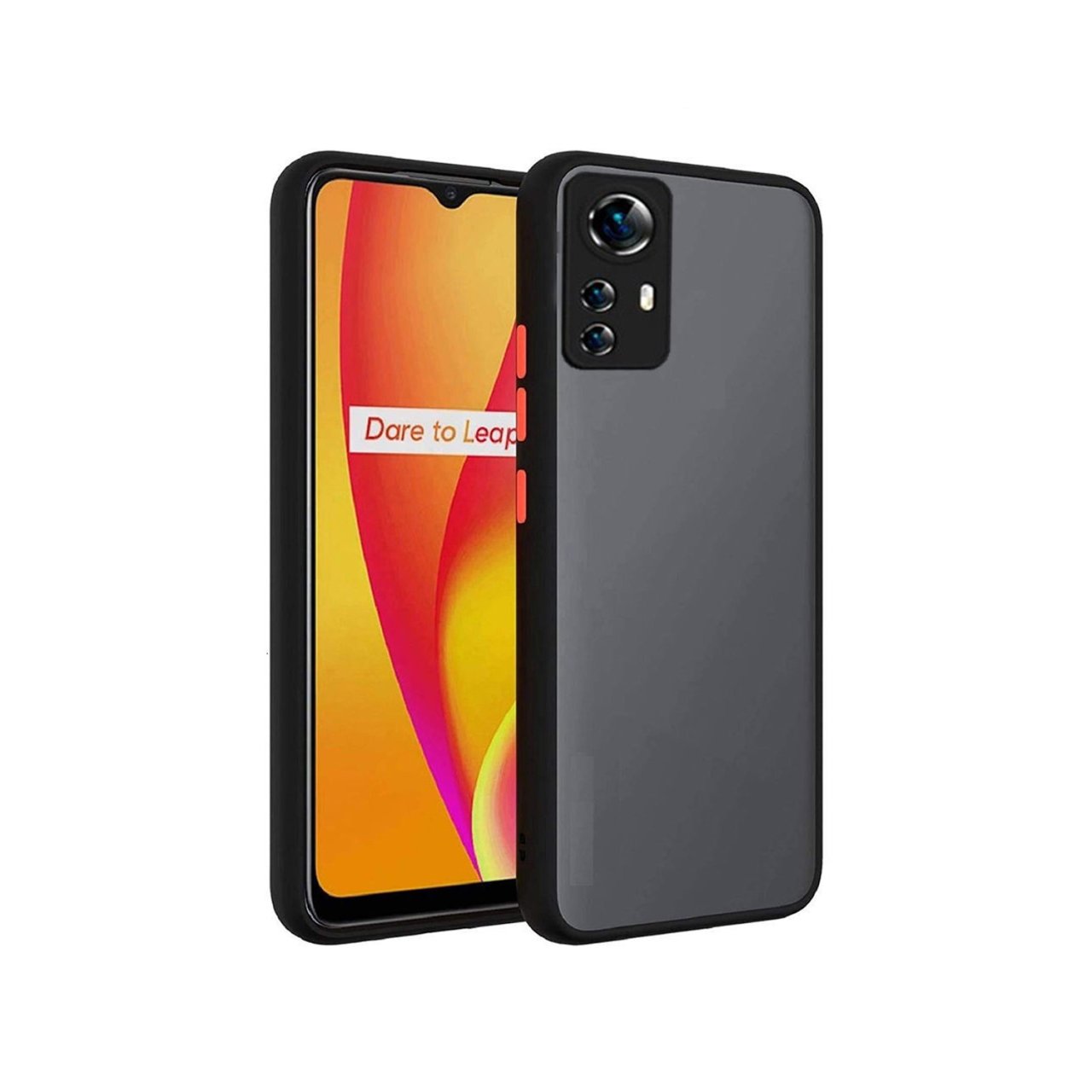 Microcase Xiaomi 12S London Serisi Darbeye Dayanıklı Kılıf - Buzlu Siyah