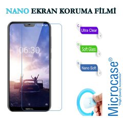 Microcase Nokia 7.1 5.84 inch Nano Esnek Ekran Koruma Filmi