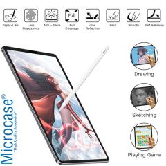 Microcase Samsung Tab A8 SM-X200 Paper Like Kağıt Hissi Veren Mat Ekran Koruyucu