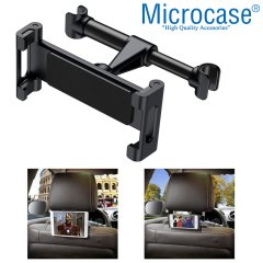 Microcase Araç İçi Koltuk Arkası Tablet Telefon Tutucu Siyah - AL2904