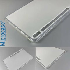 Microcase Samsung Galaxy Tab S7 FE SM-T733 12.4 inch Tablet TPU Silikon Kılıf - Şeffaf AL8103