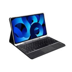 Microcase iPad Pro 12.9 M2 2022 Bluetooth Touchpad Klavyeli Kalem Koymalı Kılıf - BKK10