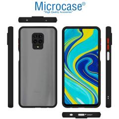 Microcase Xiaomi Redmi Note 10 Lite London Sert Kılıf Buzlu Siyah