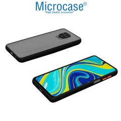 Microcase Xiaomi Redmi Note 10 Lite London Sert Kılıf Buzlu Siyah