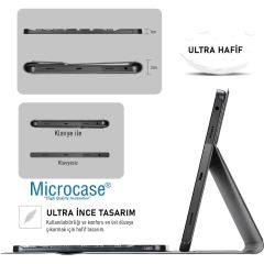 Microcase Xiaomi Pad 5 / Mi Pad 5 Tablet ile uyumlu Bluetooth Türkçe Klavyeli Standlı Kılıf AL4824 ITHL