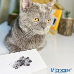 Microcase Mürekkepsiz Evcil Hayvan Kedi Köpek Pati Izi Seti AL4357