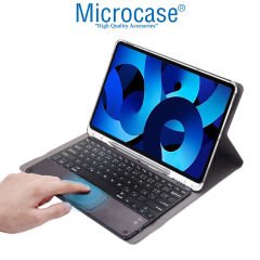 Microcase iPad Pro 11 M2 2022 Bluetooth Touchpad Klavyeli Kalem Koymalı Kılıf - BKK10