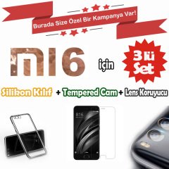 Xiaomi Mi6 - 3in1 Tam Koruma Seti