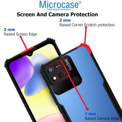 Microcase Xiaomi Redmi 10A ile uyumlu Airbag Serisi Darbeye Dayanıklı Köşe Korumalı Tpu Kılıf - AL3370
