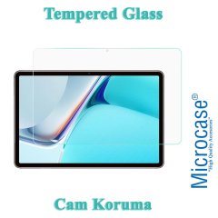 Microcase Huawei Matepad 11 2021 Tempered Glass Cam Ekran Koruma