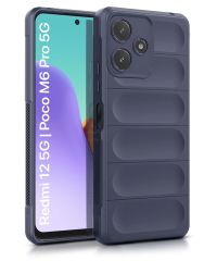 Microcase Xiaomi Poco M6 Pro 5G-Redmi 12 5G Miami Serisi Darbeye Dayanıklı Silikon Kılıf - AL3420