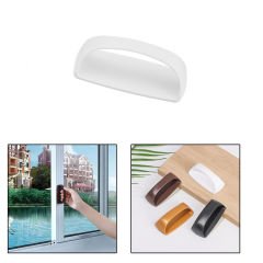 Microcase Plastik Yapışkanlı Sürgülü Pencere Çekmece Kapı Kolu Tutacağı-AL4834 1 Adet