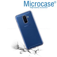 Microcase Galaxy A6 2018 Plus İnce Silikon Kılıf + Ekran Koruma