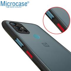 Microcase OnePlus Nord N10 5G London Sert Kılıf - Buzlu Siyah