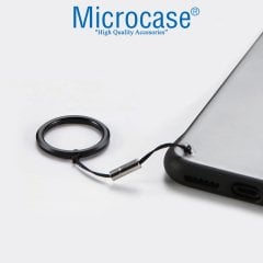 Microcase Xiaomi Mi 9 Explorer Frameless Serisi Sert Rubber Kılıf - Siyah + Tempered Glass Cam Koruma (SEÇENEKLİ)