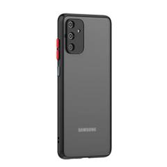 Microcase Samsung Galaxy M52 5G London Sert Kılıf - Buzlu Siyah