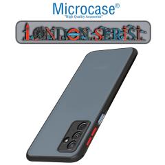 Microcase Samsung Galaxy M52 5G London Sert Kılıf - Buzlu Siyah