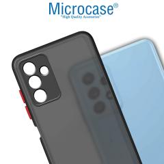 Microcase Samsung Galaxy M52 5G London Sert Kılıf - Buzlu Siyah
