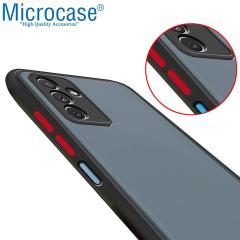 Microcase Samsung Galaxy M52 5G London Sert Kılıf - Buzlu Siyah