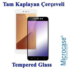 Xiaomi Redmi Note 2 Tam Kaplayan Çerçeveli Tempered Ekran Koruma