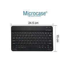 Microcase Casper VIA S40 10.4 inch FHD Tablet  Bluetooth Klavye (TR Sticker) + Bluetooth Mouse + Tablet Standı - AL2765