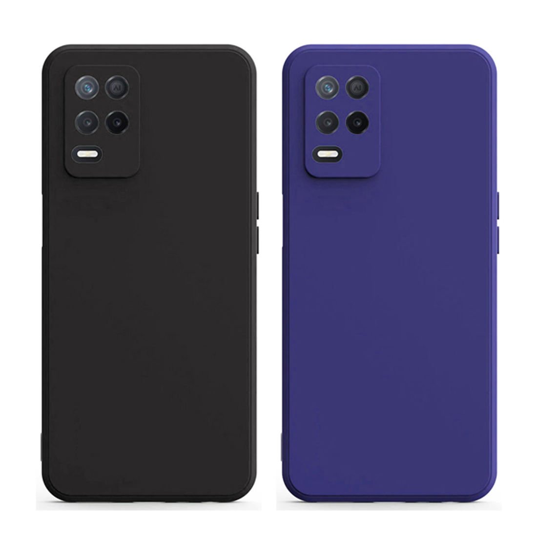 Microcase Realme 8/8 Pro (4G) CamPRO Serisi Kamera Korumalı Silikon Kılıf - AL3427