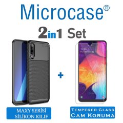 Samsung Galaxy A50 Maxy Serisi Silikon Kılıf + CAM (SEÇİN)