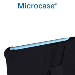 Microcase Samsung Galaxy Tab S6 Lite SM-P610 P610 10.4 inch Tablet Standlı Silikon Kılıf - Siyah