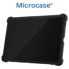 Microcase Samsung Galaxy Tab S6 Lite SM-P610 P610 10.4 inch Tablet Standlı Silikon Kılıf - Siyah