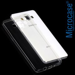 Microcase Samsung Galaxy J7 Duo İnce Silikon Kılıf + Ekran Koruma