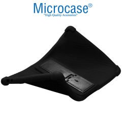 Microcase Samsung Galaxy Tab A 8.0 inch 2019 T290 T295 T297 Tablet Standlı Silikon Kılıf - Siyah