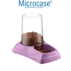 Microcase 2'li 3 lt + 1,75 lt Hazneli Kedi Köpek Su ve Mama Kabı-AL3921
