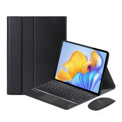 Microcase Honor Pad X8 10.1 inch Tablet Bluetooth Touchpad Klavye + Bluetooth Mouse + Standlı Kılıf - BKK7