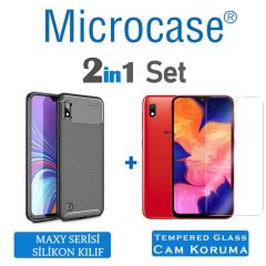 Samsung Galaxy A10 Maxy Serisi Silikon Kılıf + CAM (SEÇİN)