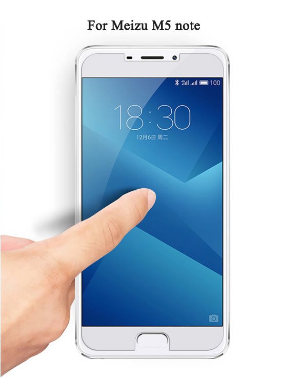 Meizu M5 Note Tempered Glass Cam Ekran Koruma