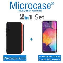 Samsung Galaxy A50 Premium Matte Silikon Kılıf + CAM (SEÇİN)
