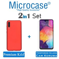 Samsung Galaxy A50 Premium Matte Silikon Kılıf + CAM (SEÇİN)