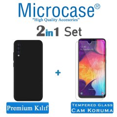 Samsung Galaxy A50 Premium Matte Silikon Kılıf + CAM (SEÇİN)