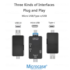 Microcase 6in1 Type-C To USB/Micro SD Card Reader Okuyucu Çevirici - AL5089