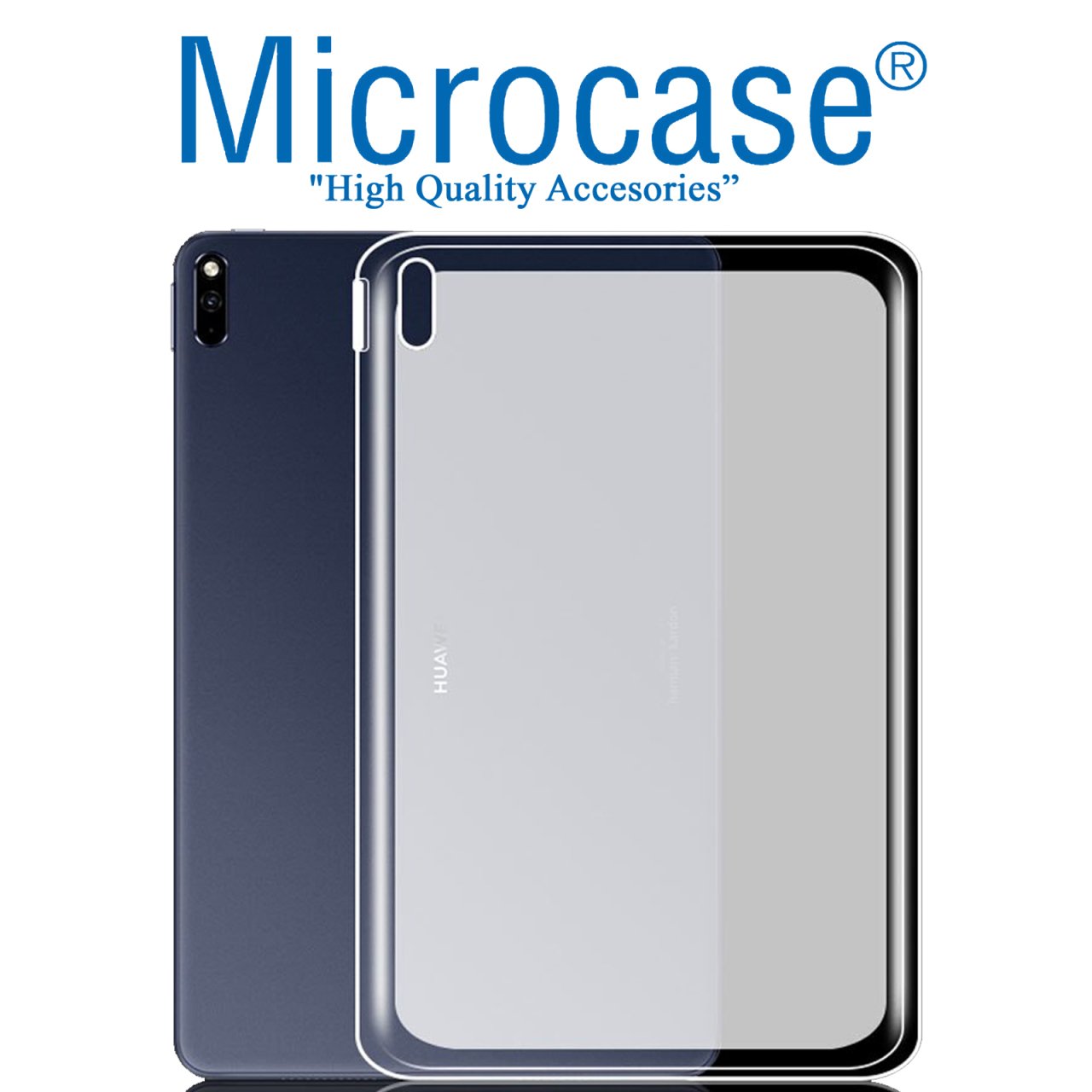 Microcase Huawei MatePad 10.4 inch Silikon Kılıf - Şeffaf