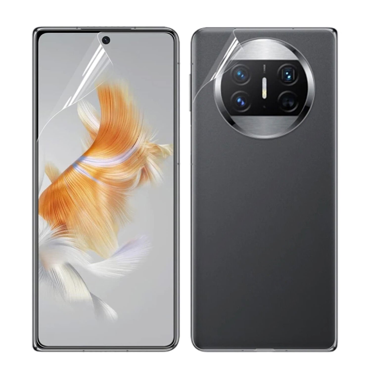 Microcase Huawei Mate X3 Hydrogel Esnek Ön Arka Koruma Filmi - AL3426