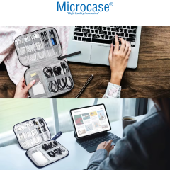Microcase Çok Gözlü Kullanışlı Elde Taşıma Askılı Organizer Çanta - AL5101