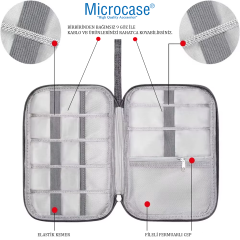 Microcase Çok Gözlü Kullanışlı Elde Taşıma Askılı Organizer Çanta - AL5101
