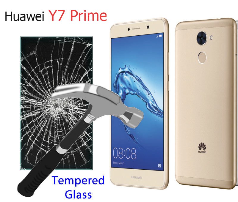 Huawei Y7 Prime Tempered Glass Ekran Koruma Camı