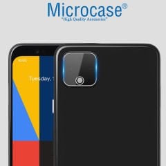 Microcase Google Pixel 4 XL Kamera Camı Lens Koruyucu Nano Esnek Film